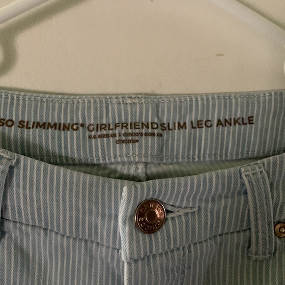 Chico’s Slim leg ankle pants - Picture 2 of 4